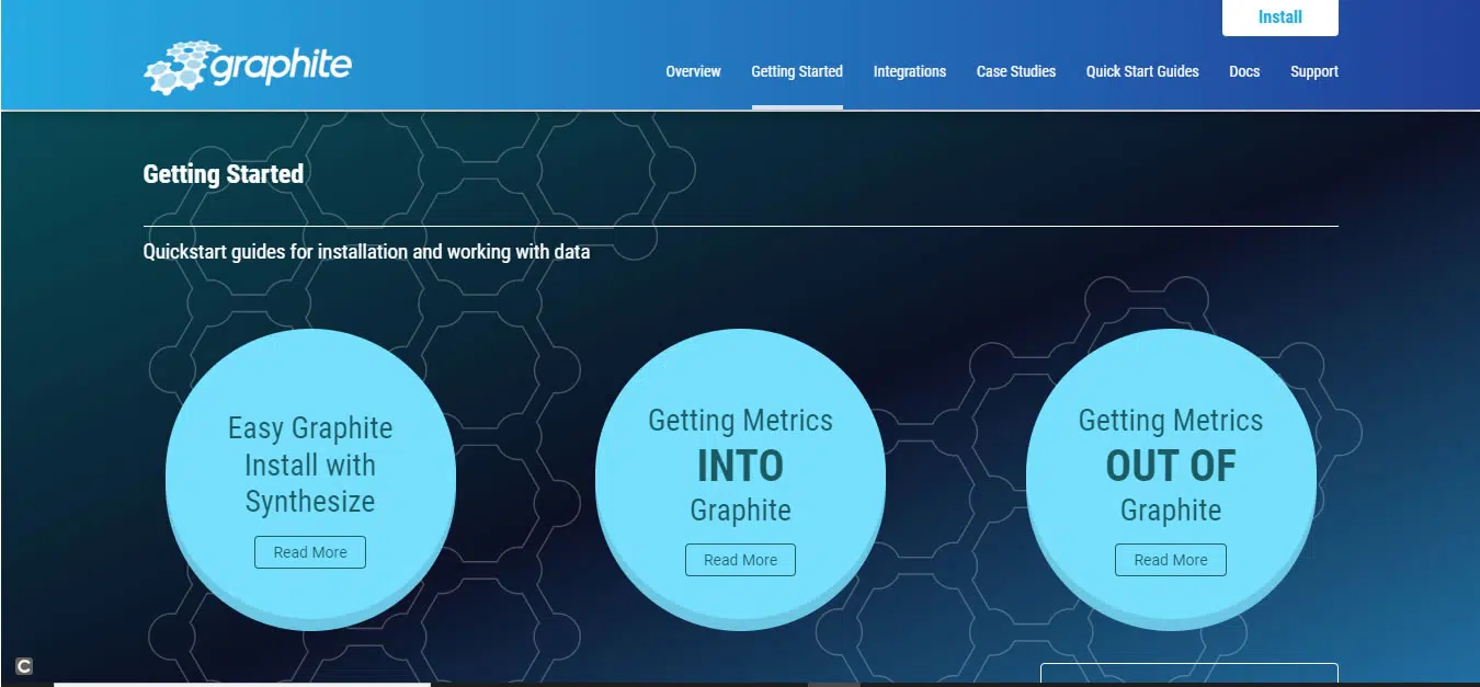 Graphite software home page