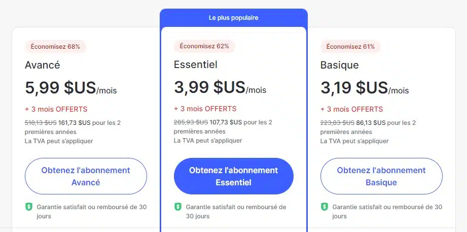 Nordvpn pricing French