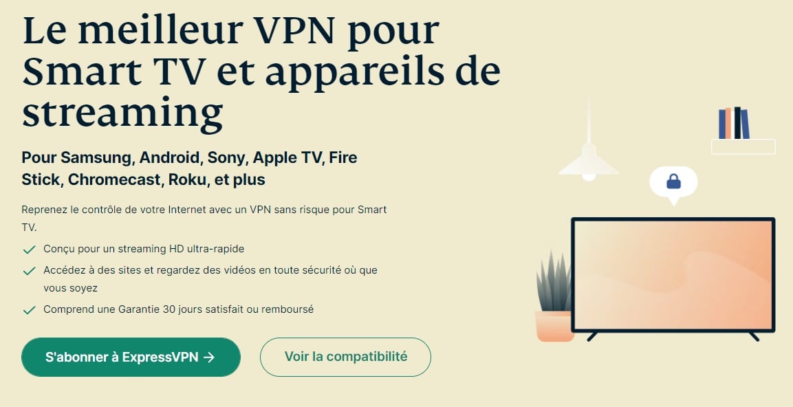 Le meilleur VPN pour Smart TV