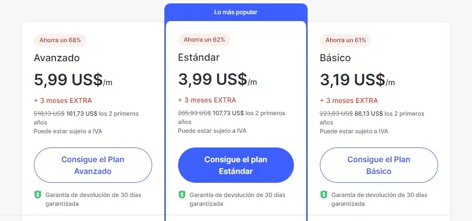 nordvpn pricing Spanish
