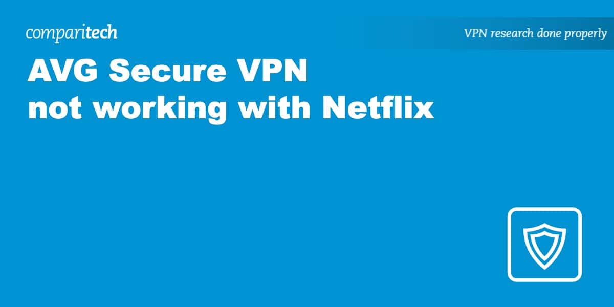 avg secure vpn not working