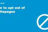 How to opt out of Whitepages