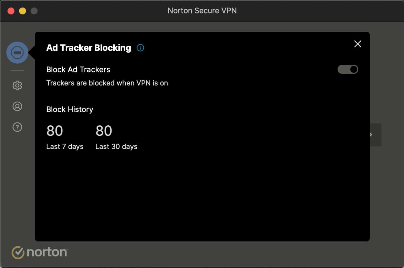 Norton VPN - App - Adblock