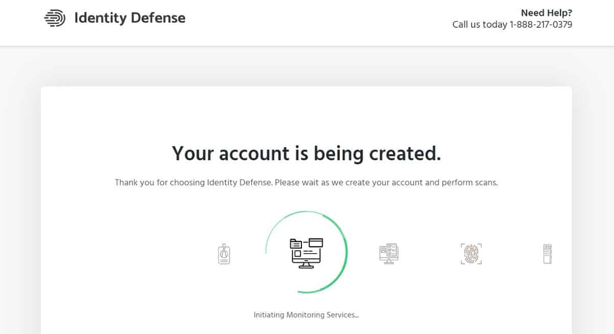 How to create an Identity Defense account