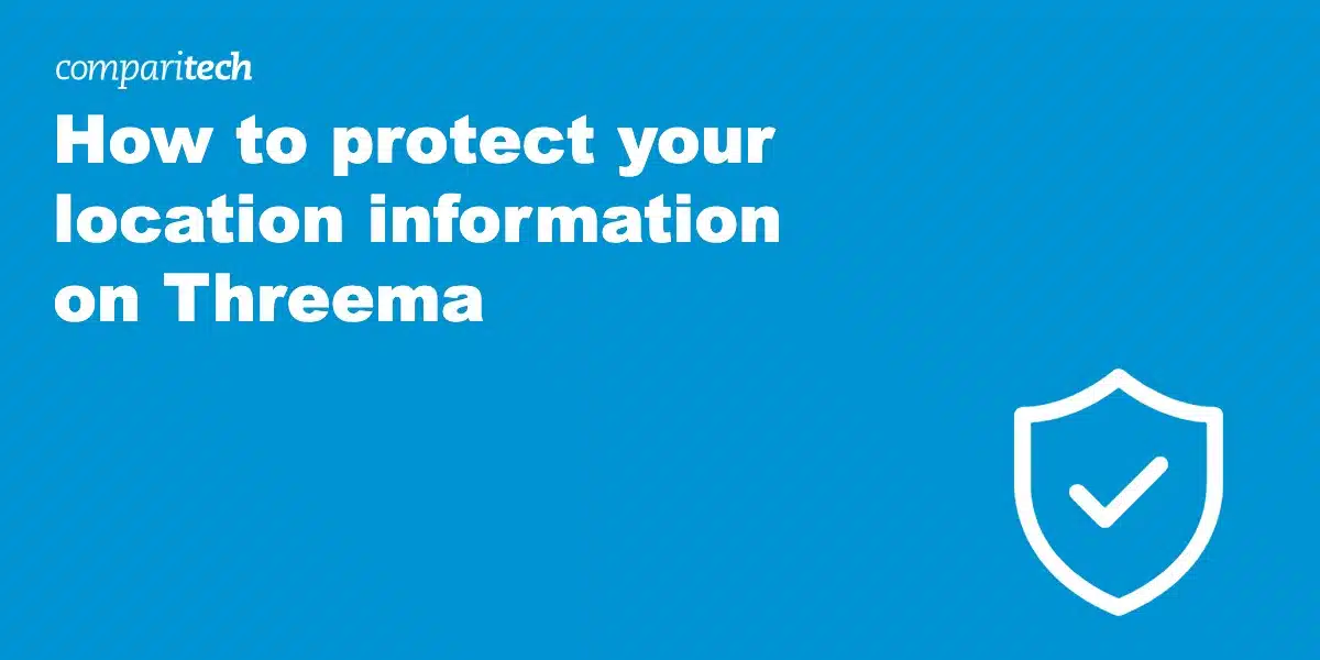 protect location information Threema
