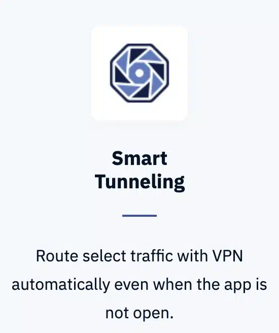 FastestVPN - Smart Tunneling