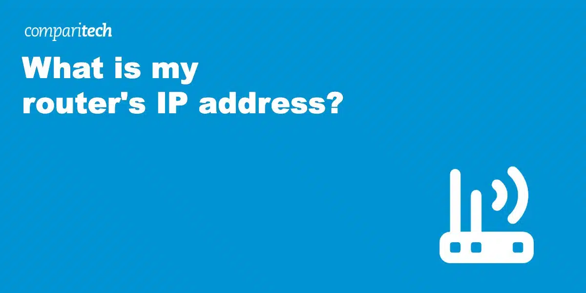 router's IP address