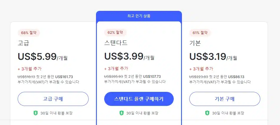 nordvpn pricing korean