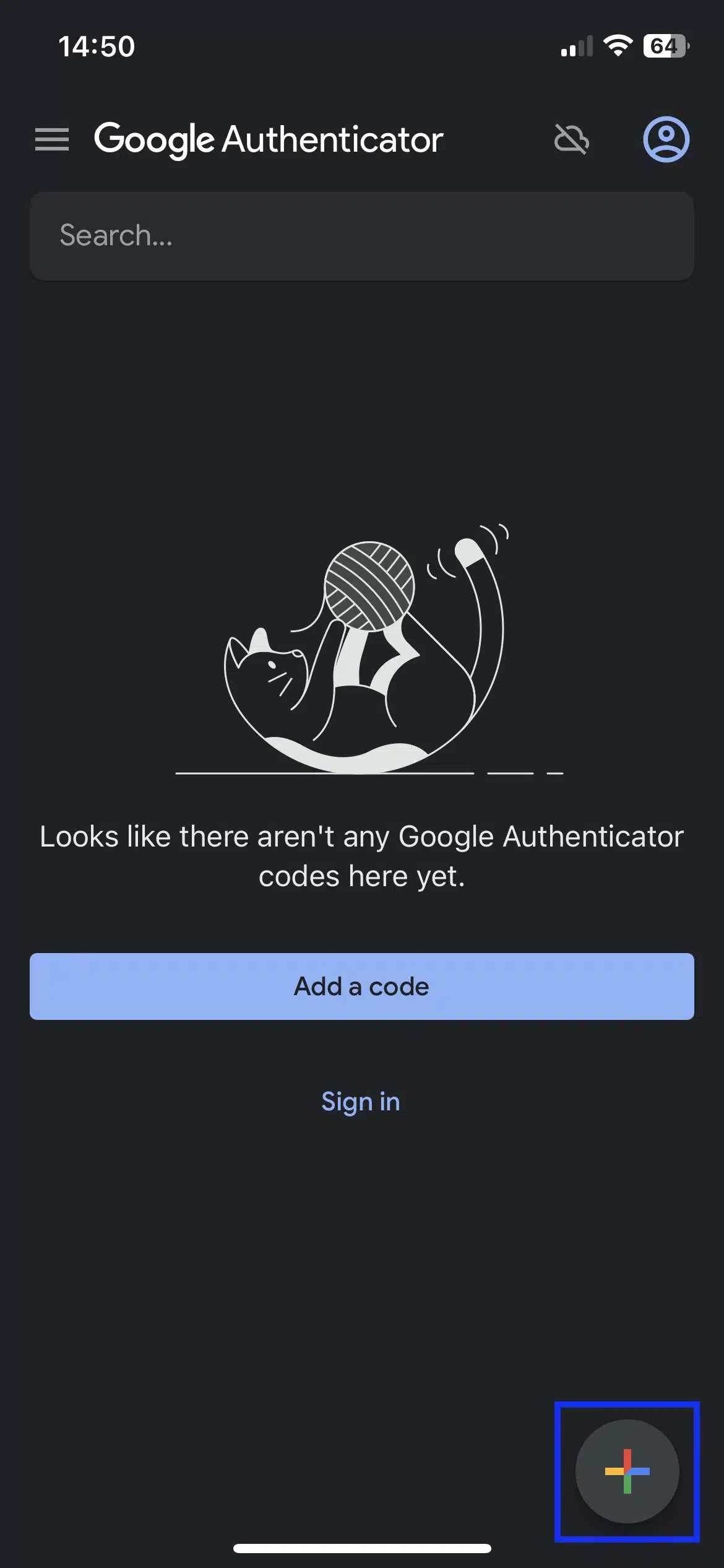 pfSense - CP - Google Authenticator - Add Code